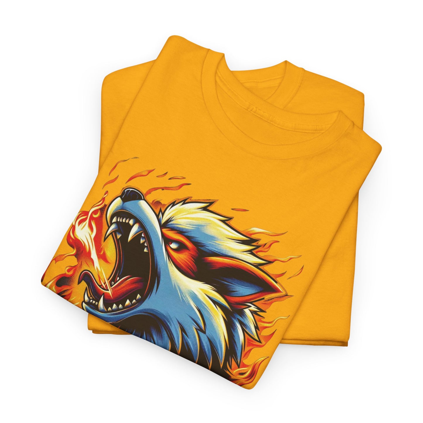 Blazing Arcanine Roar Tee Unisex Heavy cotton Tee