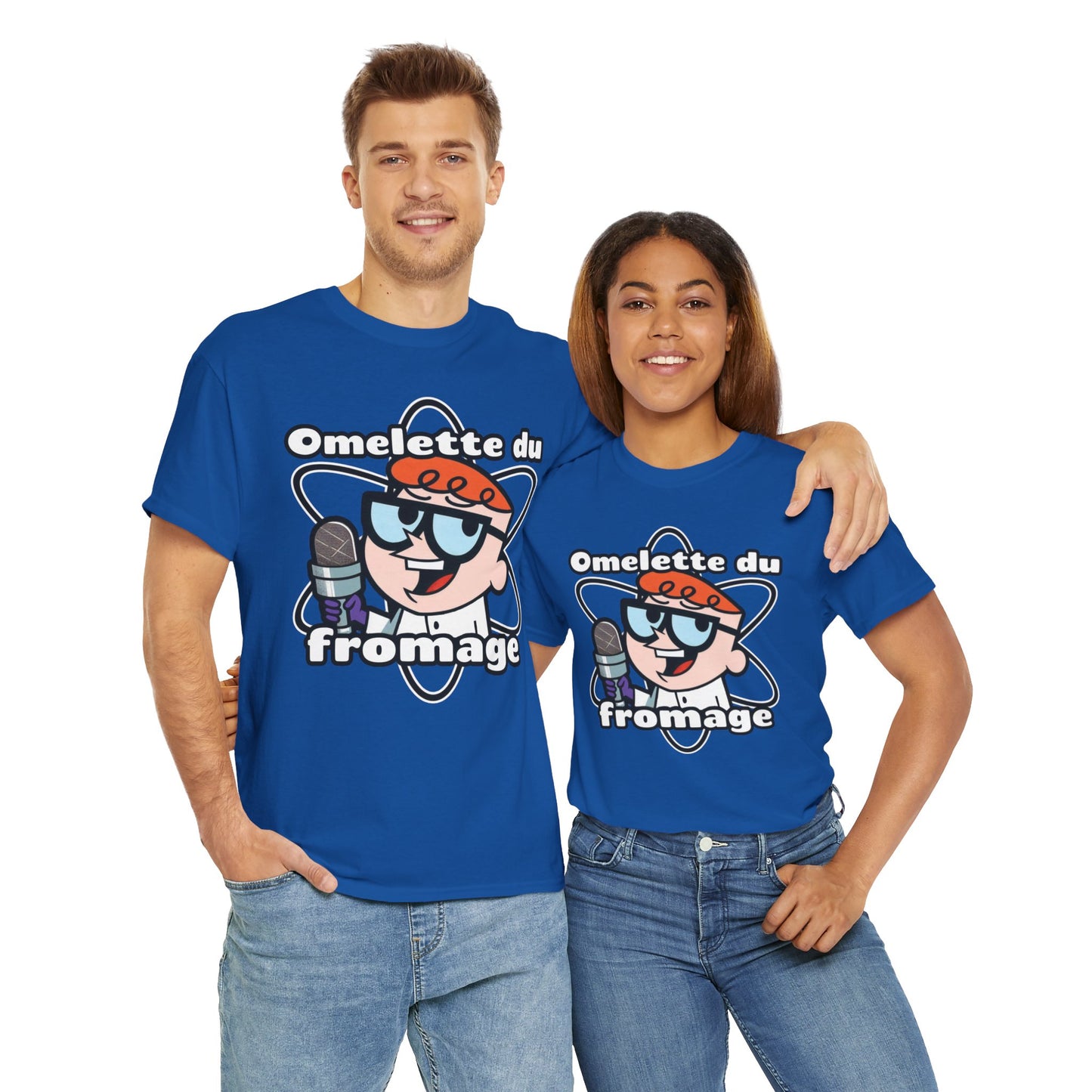 Breakfast Genius: Dexter’s ‘Omelette du Fromage’ Unisex Heavy Cotton Tee