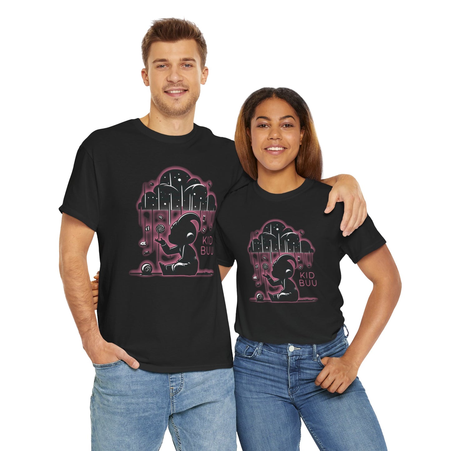 Candy Catastrophe: Rain of Sweets Unisex Heavy Cotton Tee