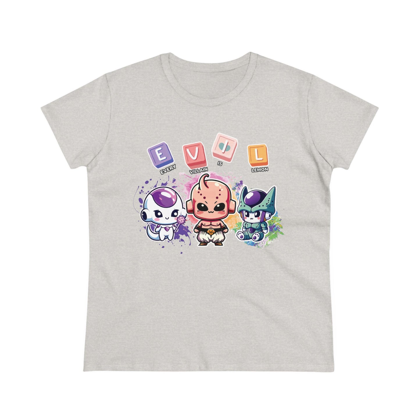 Tiny Tyrants of the Galaxy: Every Villain Is Lemon  – Death by Cuteness!, Women's Cotton Graphic Tee