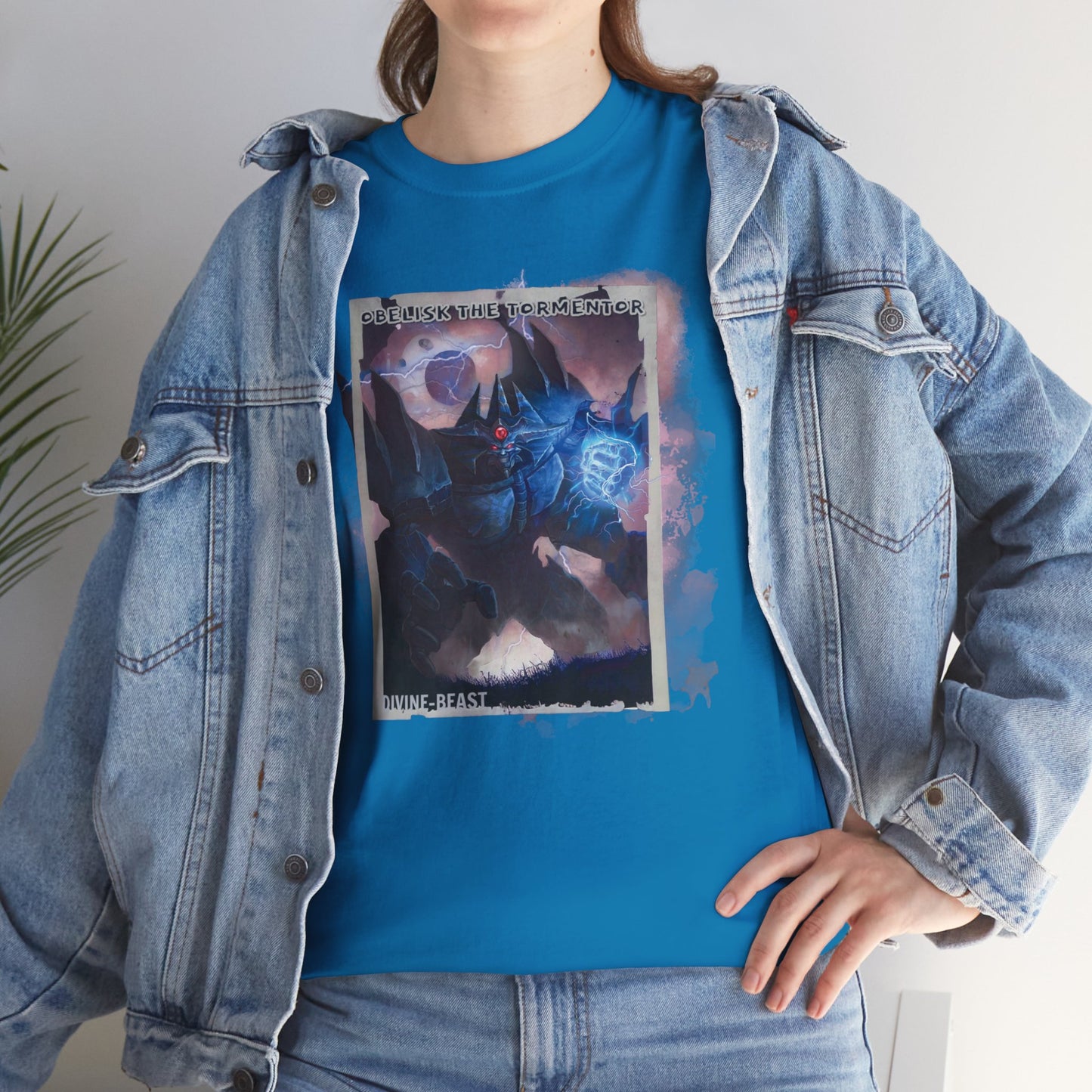 Obelisk the Tormentor, Unisex Heavy Cotton Tee