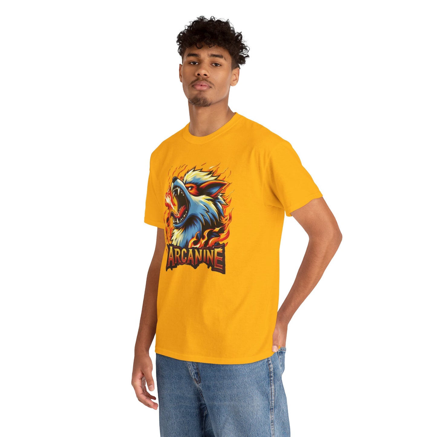 Blazing Arcanine Roar Tee Unisex Heavy cotton Tee