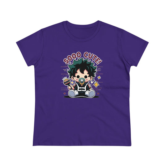 Rattle Quirk: Little Baby Hero Shakedown Women's Midweight Cotton Tee