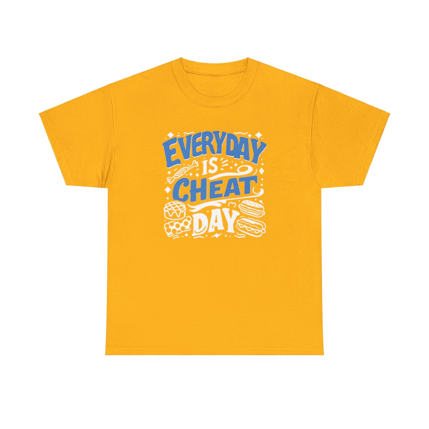 24/7 Cheat Day: Satisfy Your Cravings-Unisex Graphic Tee