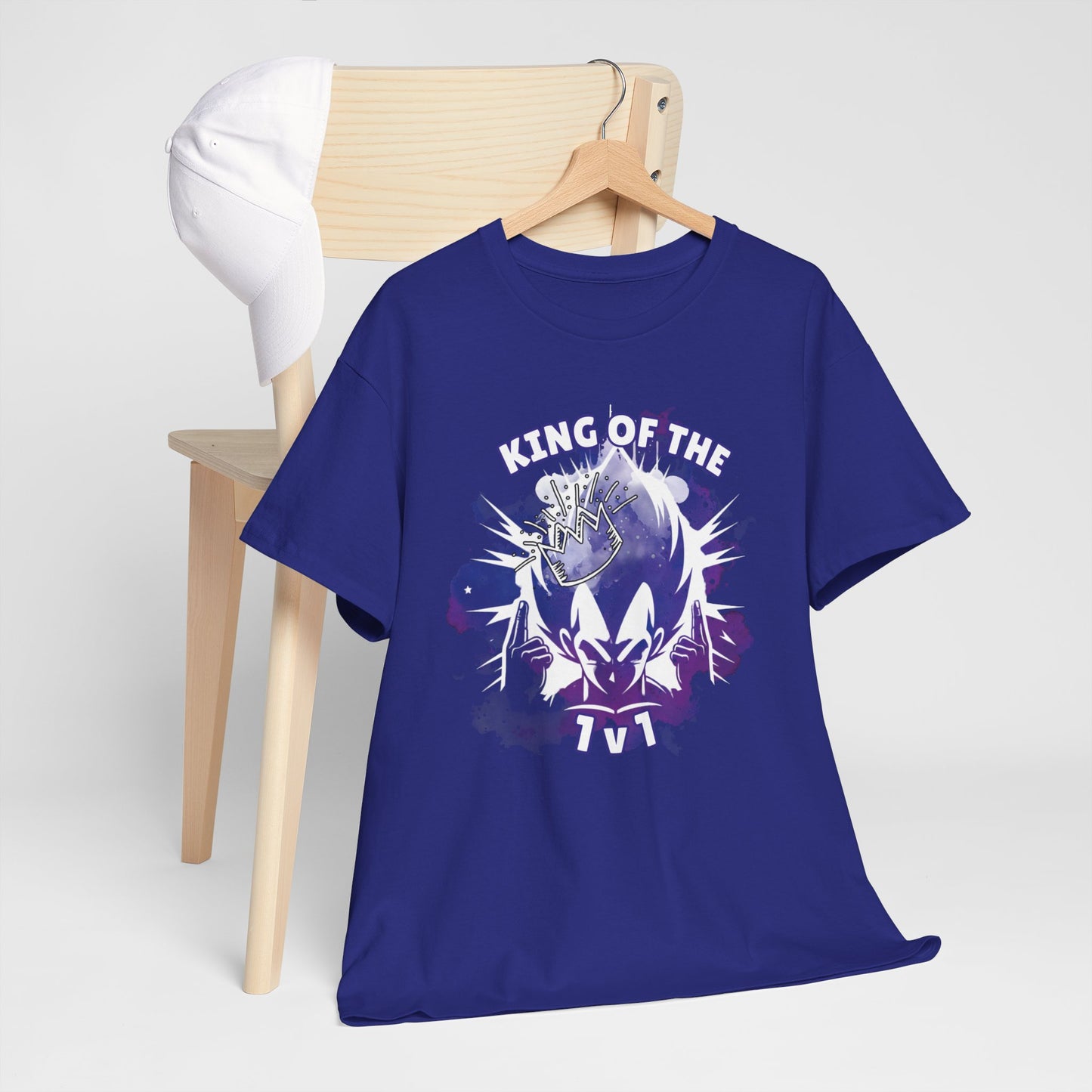King of 1v1, Saiyan Prince Unisex Heavy cotton Tee