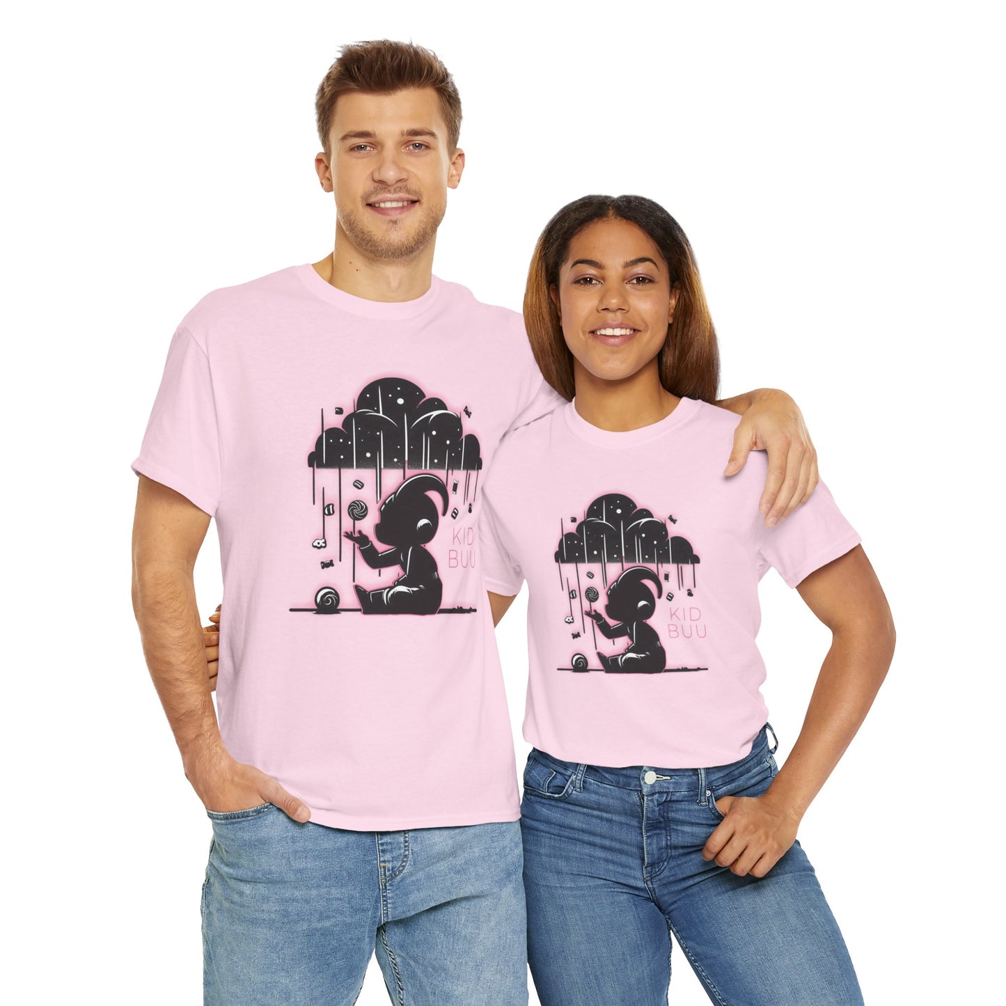 Candy Catastrophe: Rain of Sweets Unisex Heavy Cotton Tee