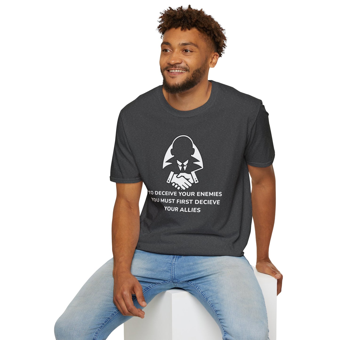 Strategic Deception: Wisdom in the Art of Misdirection Unisex Graphic Tee