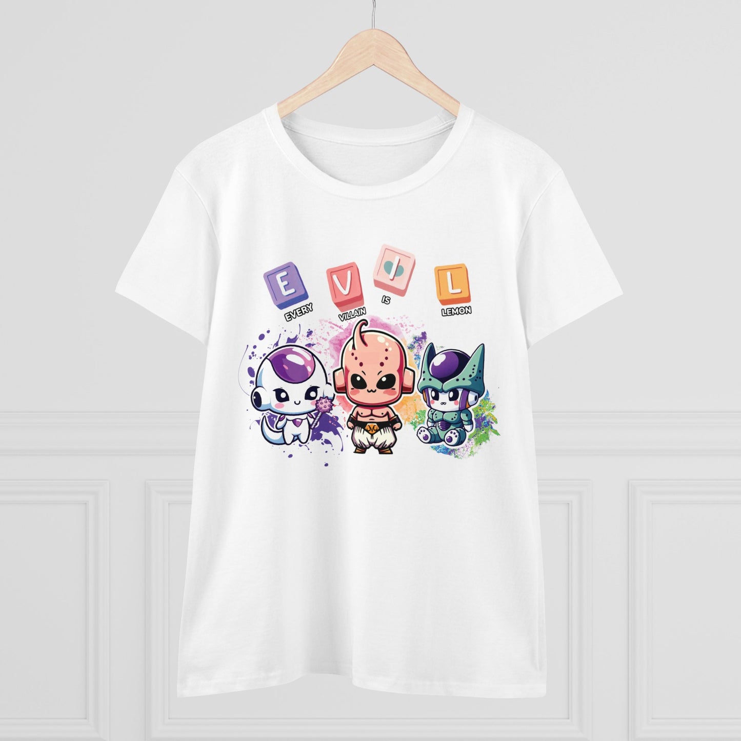 Tiny Tyrants of the Galaxy: Every Villain Is Lemon  – Death by Cuteness!, Women's Cotton Graphic Tee