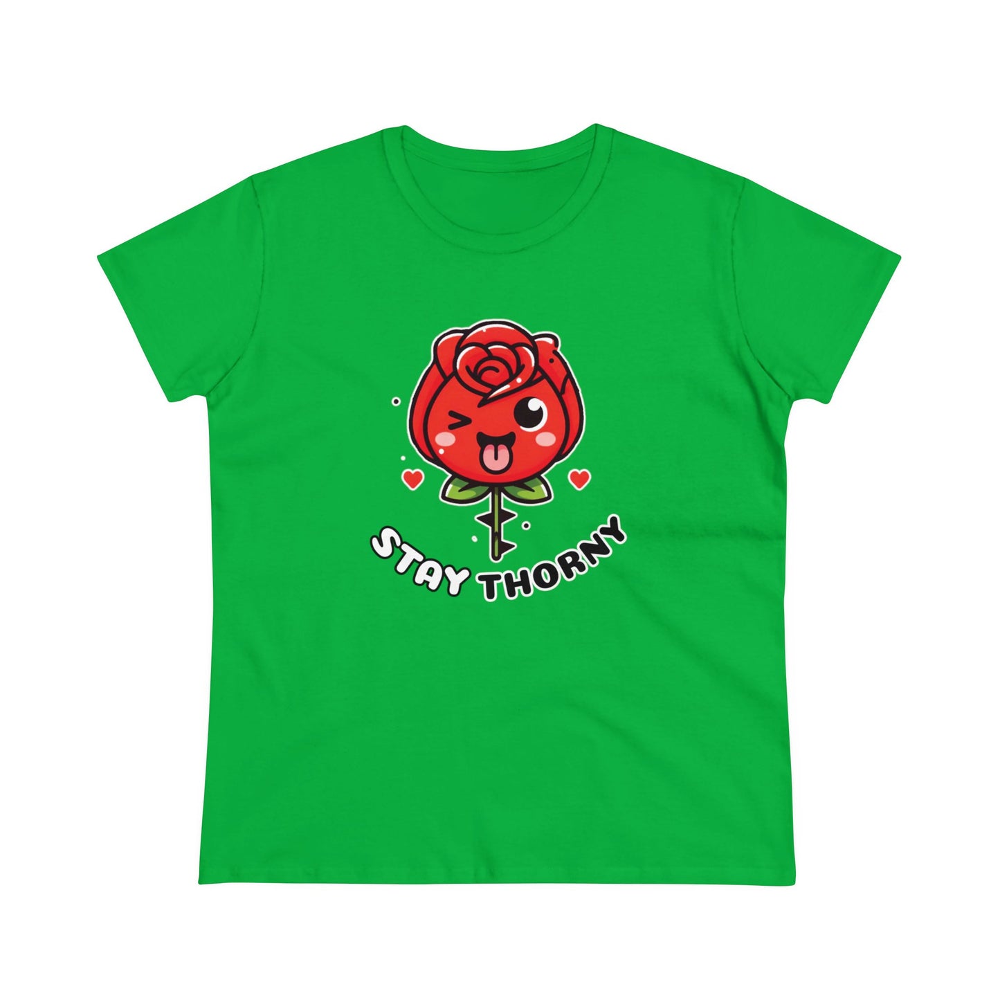 Women's Graphic Tee, Stay Thorny Soft style
