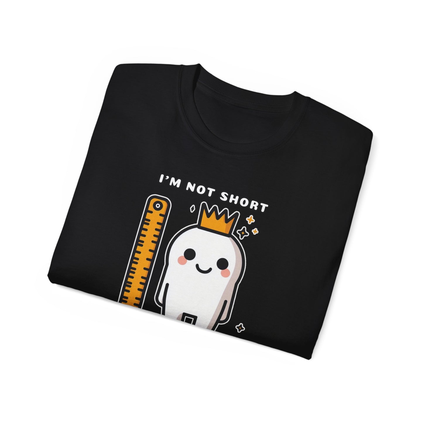 Vertically Challenged, Height Reserved! Unisex Ultra Cotton Tee