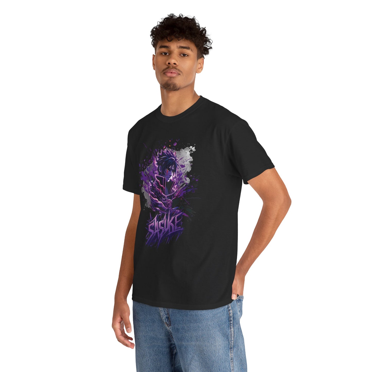 Uchiha Legacy: Sasuke's Journey Unisex Graphic Tee