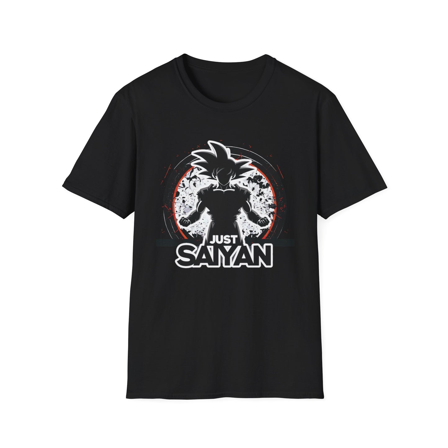 Just Saiyan: Exclusive kakarot Silhouette Graphic Tee for Anime Enthusiasts