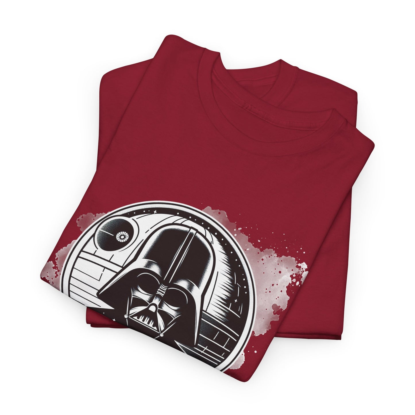 Dark Lord's Domain: Vader & Death Star Unisex Heavy Cotton Tee