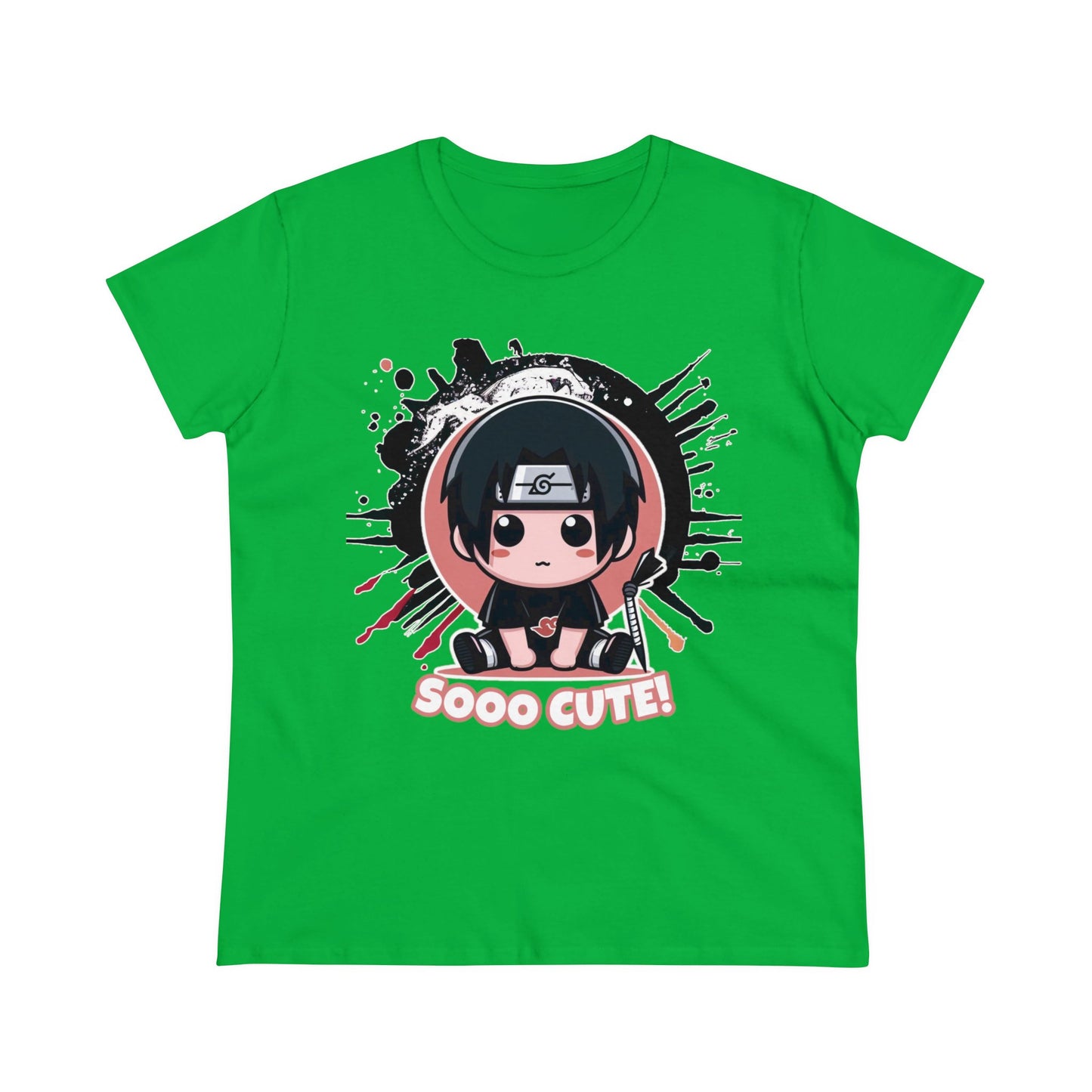 Cute Edition, Small but Deadly: Itty Bitty Ninja β Because Genjutsu Starts Early! Women's Graphic Tee