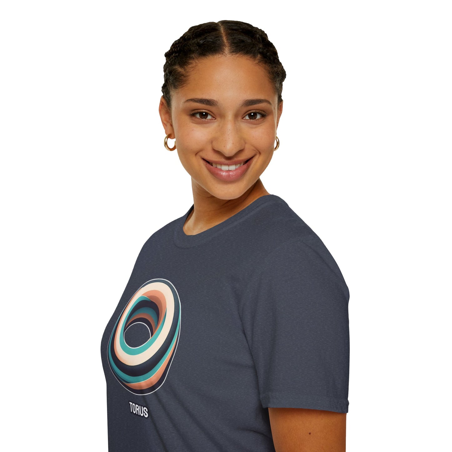 Mystic Donut: Embrace the Torus Vortex Unisex Tee