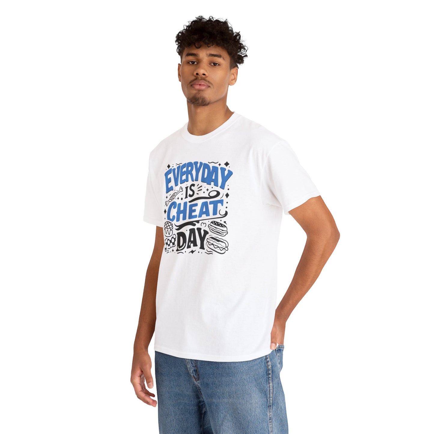 24/7 Cheat Day: Satisfy Your Cravings-Unisex Graphic Tee