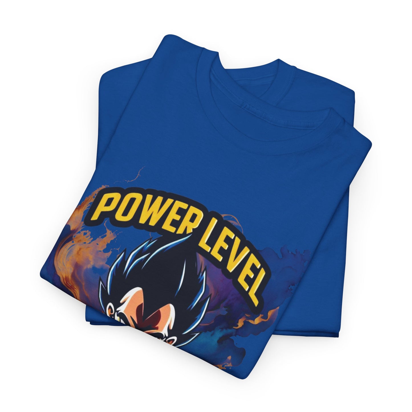 Iconic quote "Power level Over 9000" Unisex Heavy Cotton Tee