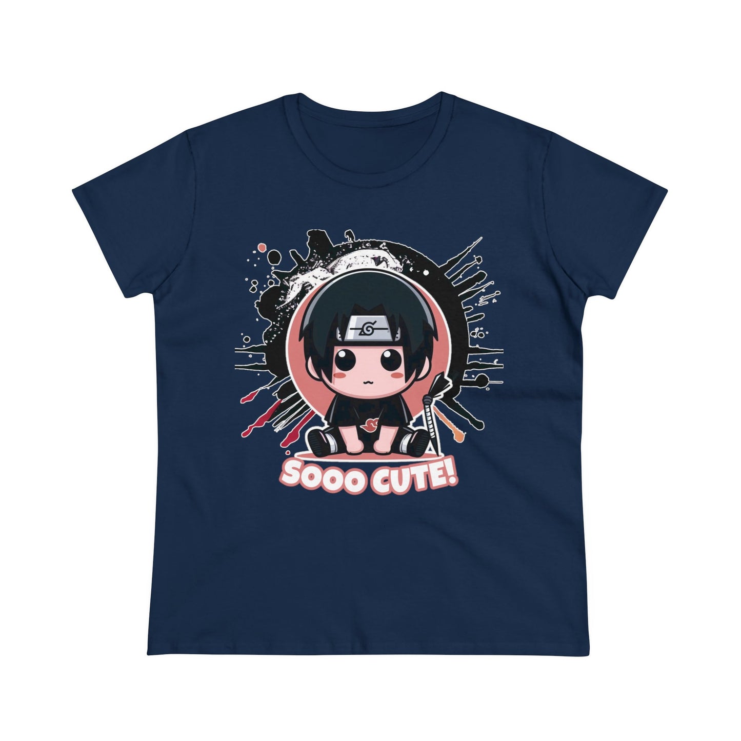 Cute Edition, Small but Deadly: Itty Bitty Ninja β Because Genjutsu Starts Early! Women's Graphic Tee