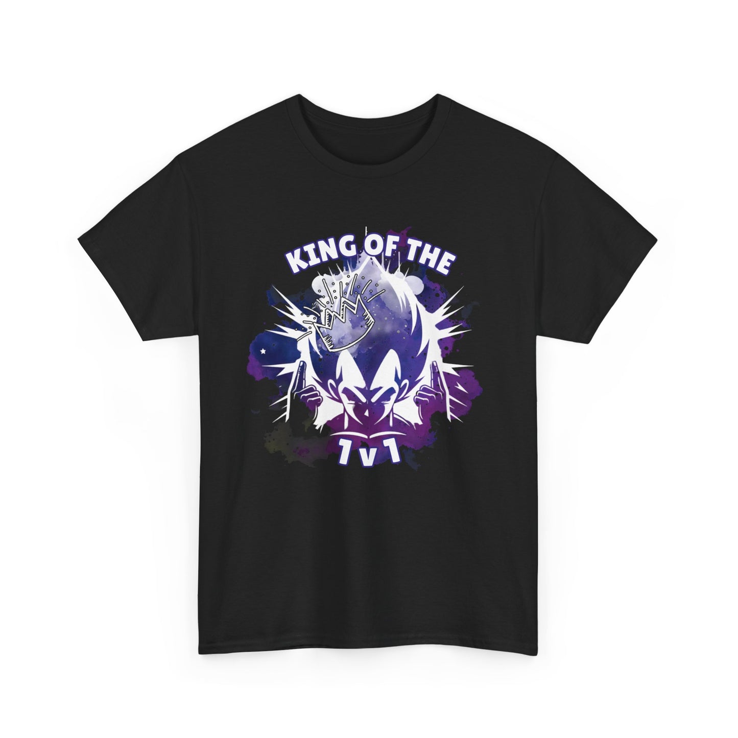 King of 1v1, Saiyan Prince Unisex Heavy cotton Tee