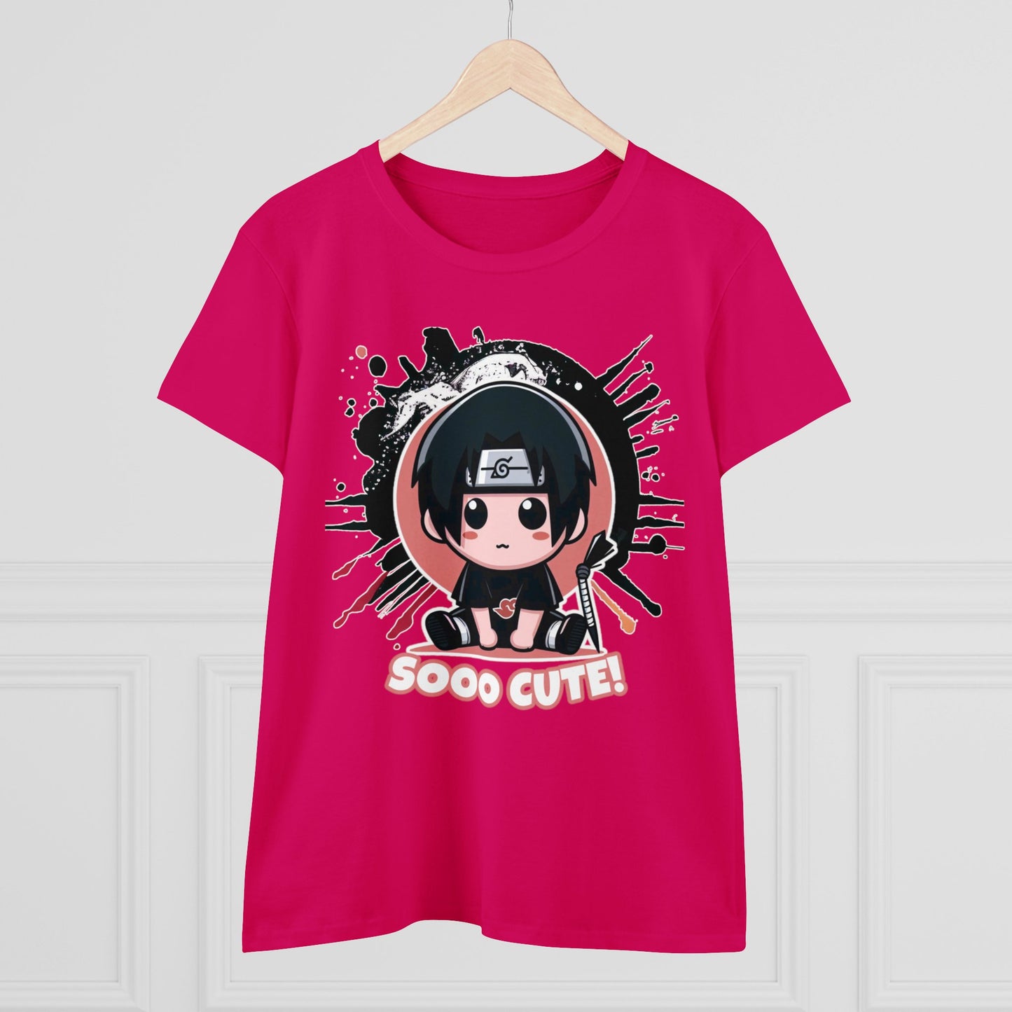 Cute Edition, Small but Deadly: Itty Bitty Ninja β Because Genjutsu Starts Early! Women's Graphic Tee