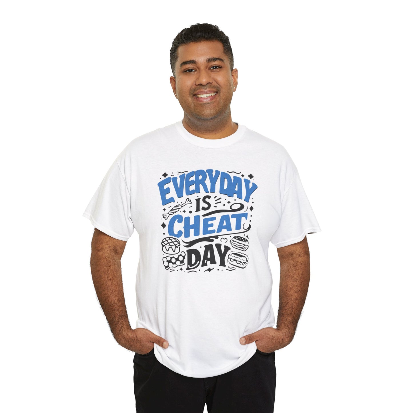 24/7 Cheat Day: Satisfy Your Cravings-Unisex Graphic Tee