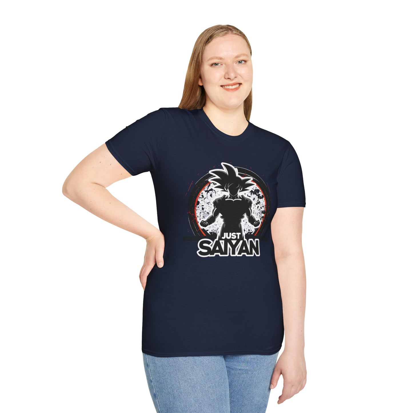 Just Saiyan: Exclusive kakarot Silhouette Graphic Tee for Anime Enthusiasts