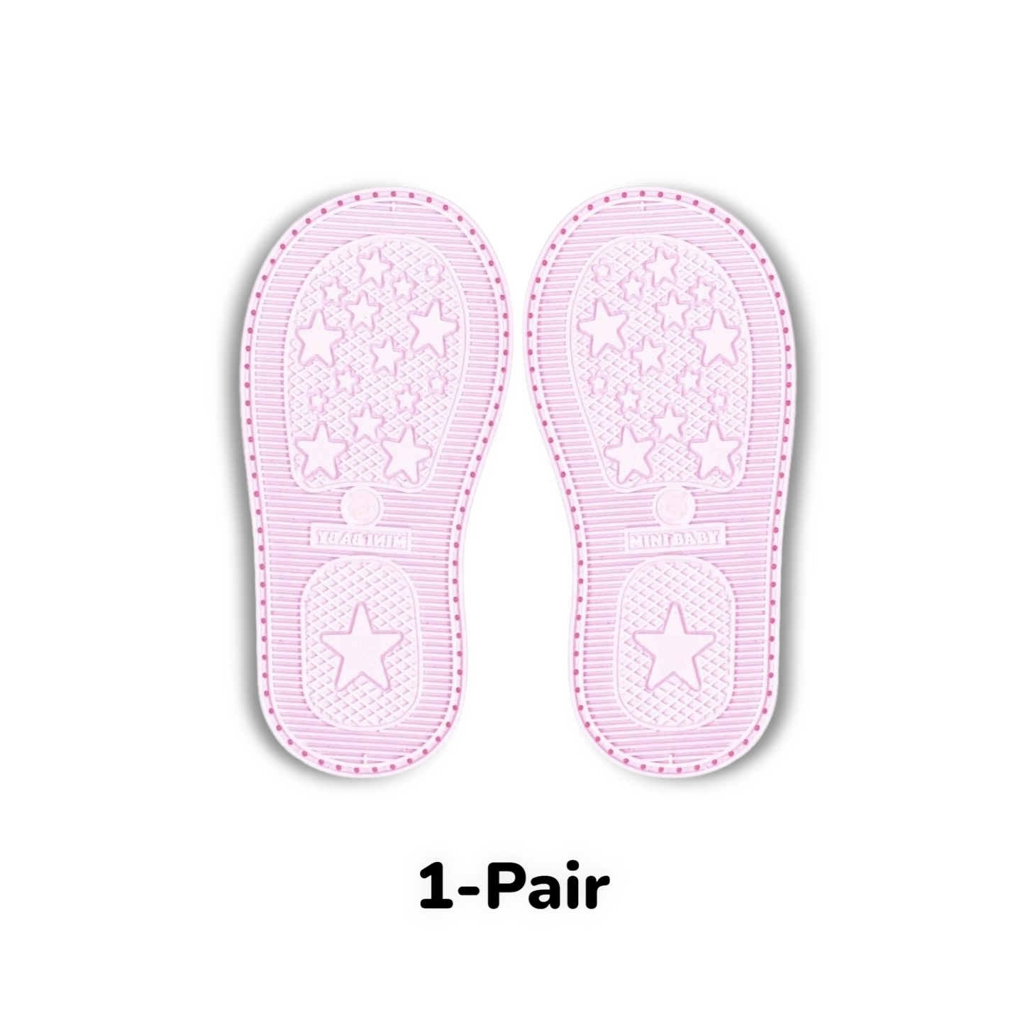 Ann G Baby Shoe Soles with holes for crocheting, Soft, flexible, nonslip, comfortable