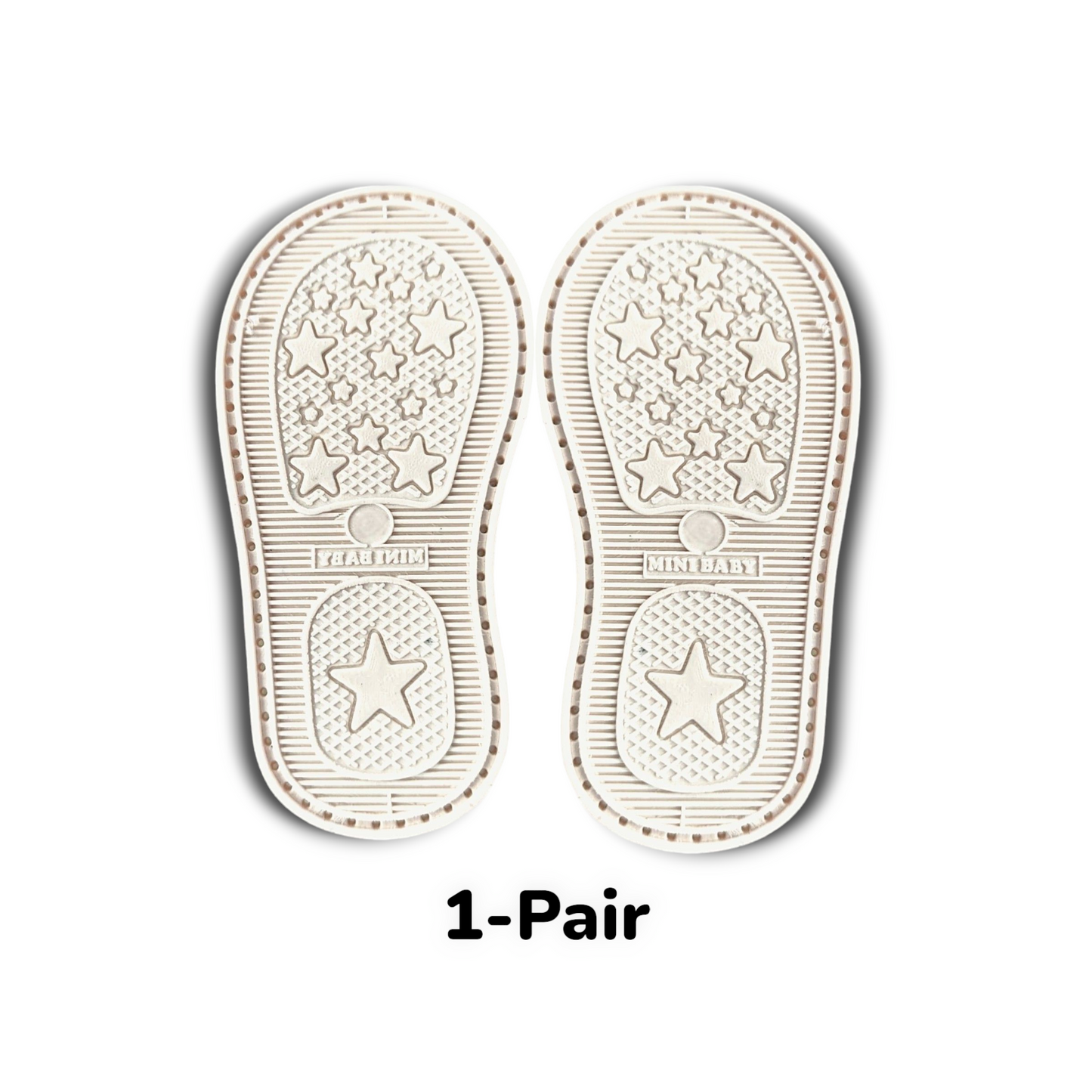 Ann G Baby Shoe Soles with holes for crocheting, Soft, flexible, nonslip, comfortable
