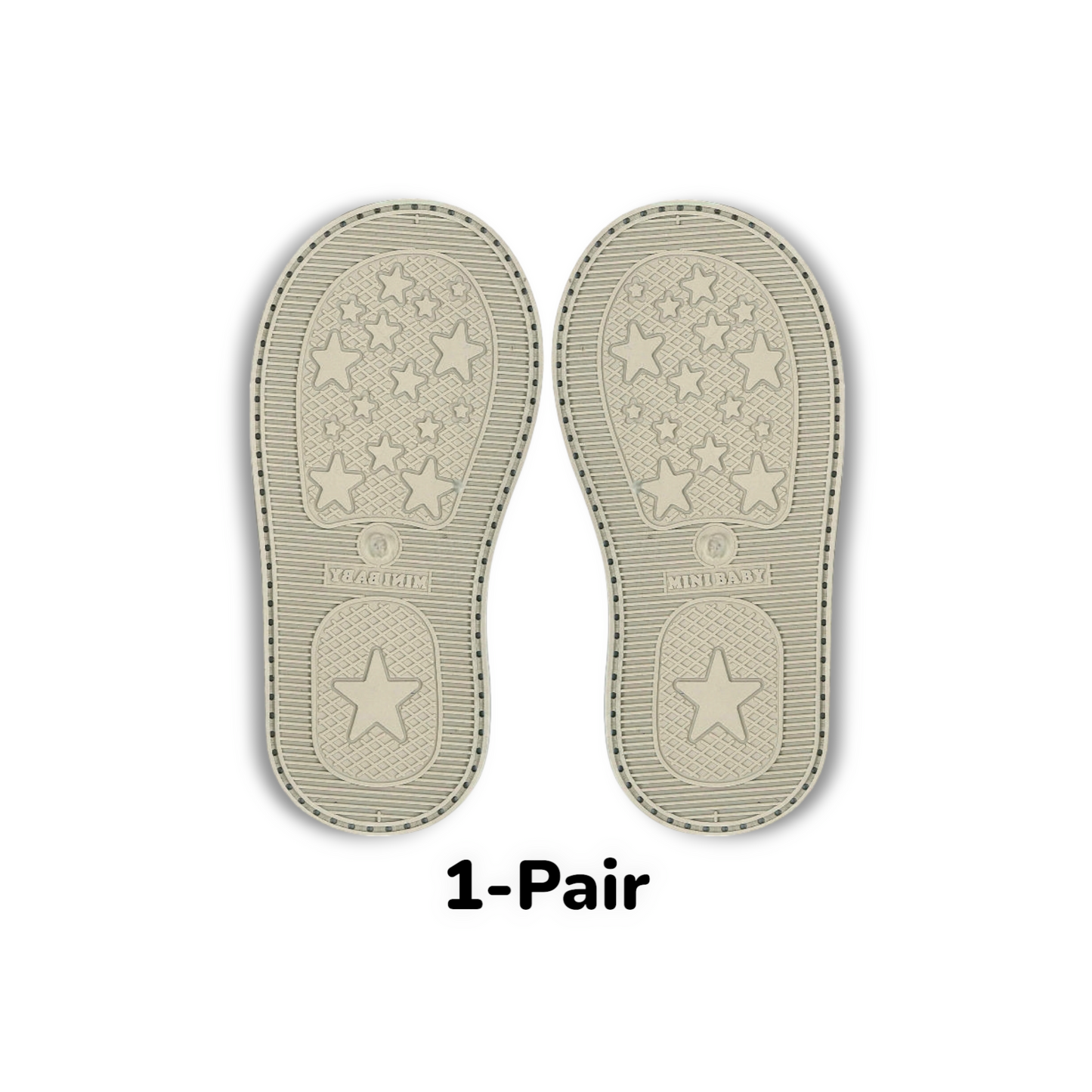 Ann G Baby Shoe Soles with holes for crocheting, Soft, flexible, nonslip, comfortable