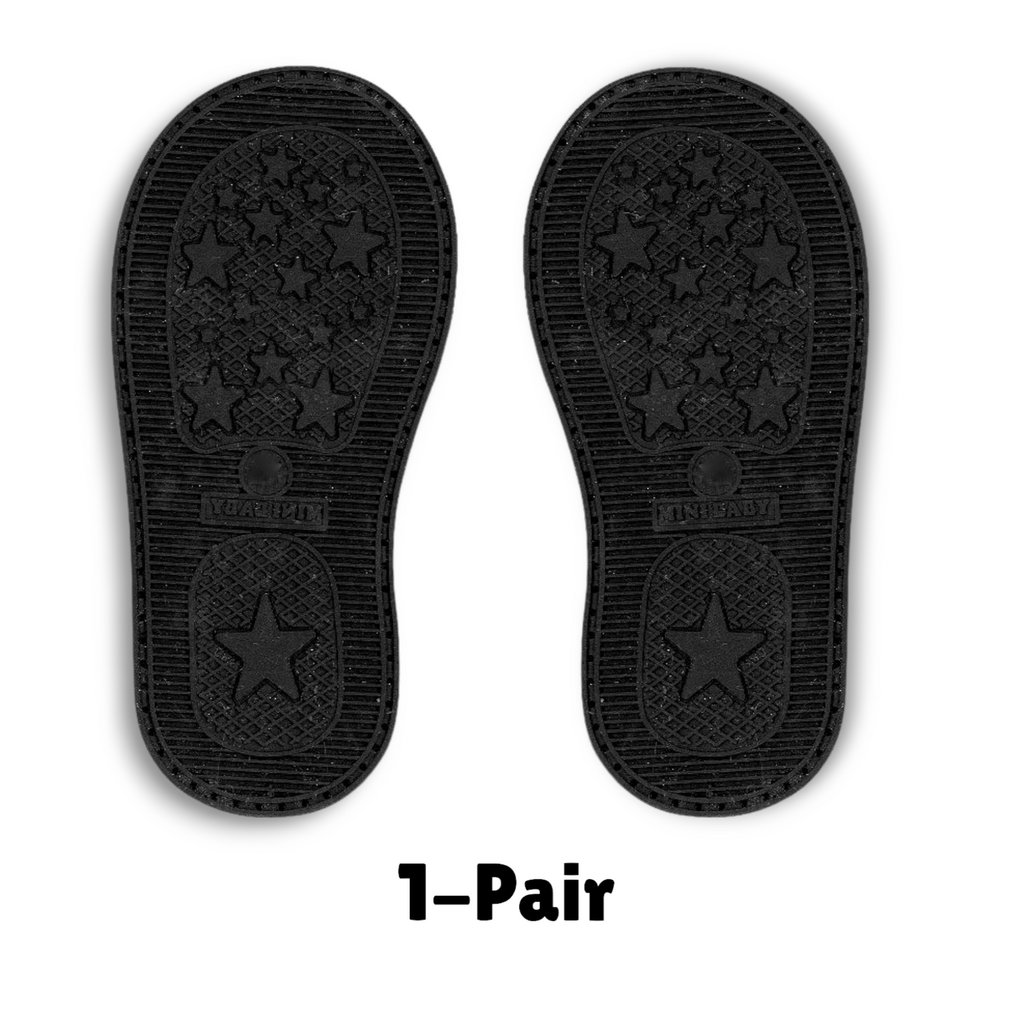 Ann G Baby Shoe Soles with holes for crocheting, Soft, flexible, nonslip, comfortable