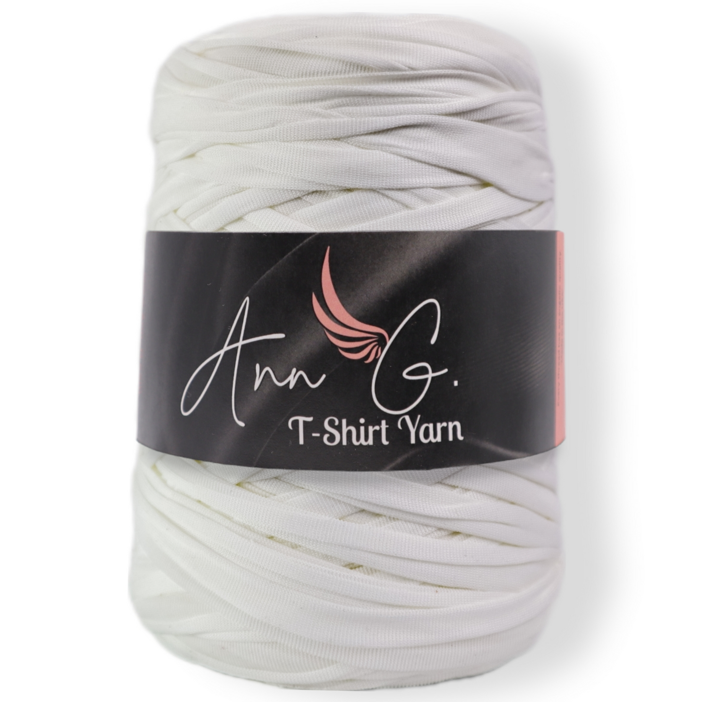 T-Shirt Yarn, Over 300 Feet, Very Soft Polyester Elastic Non-Recycled Consistent Color Non-Pilling