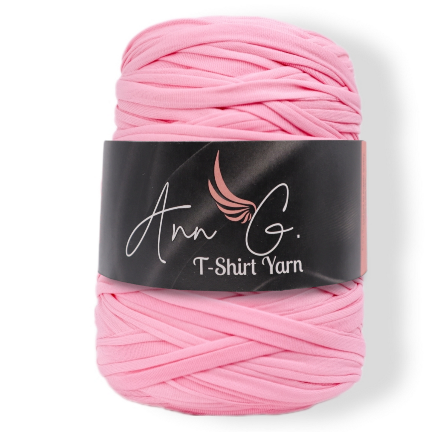 T-Shirt Yarn, Over 300 Feet, Very Soft Polyester Elastic Non-Recycled Consistent Color Non-Pilling
