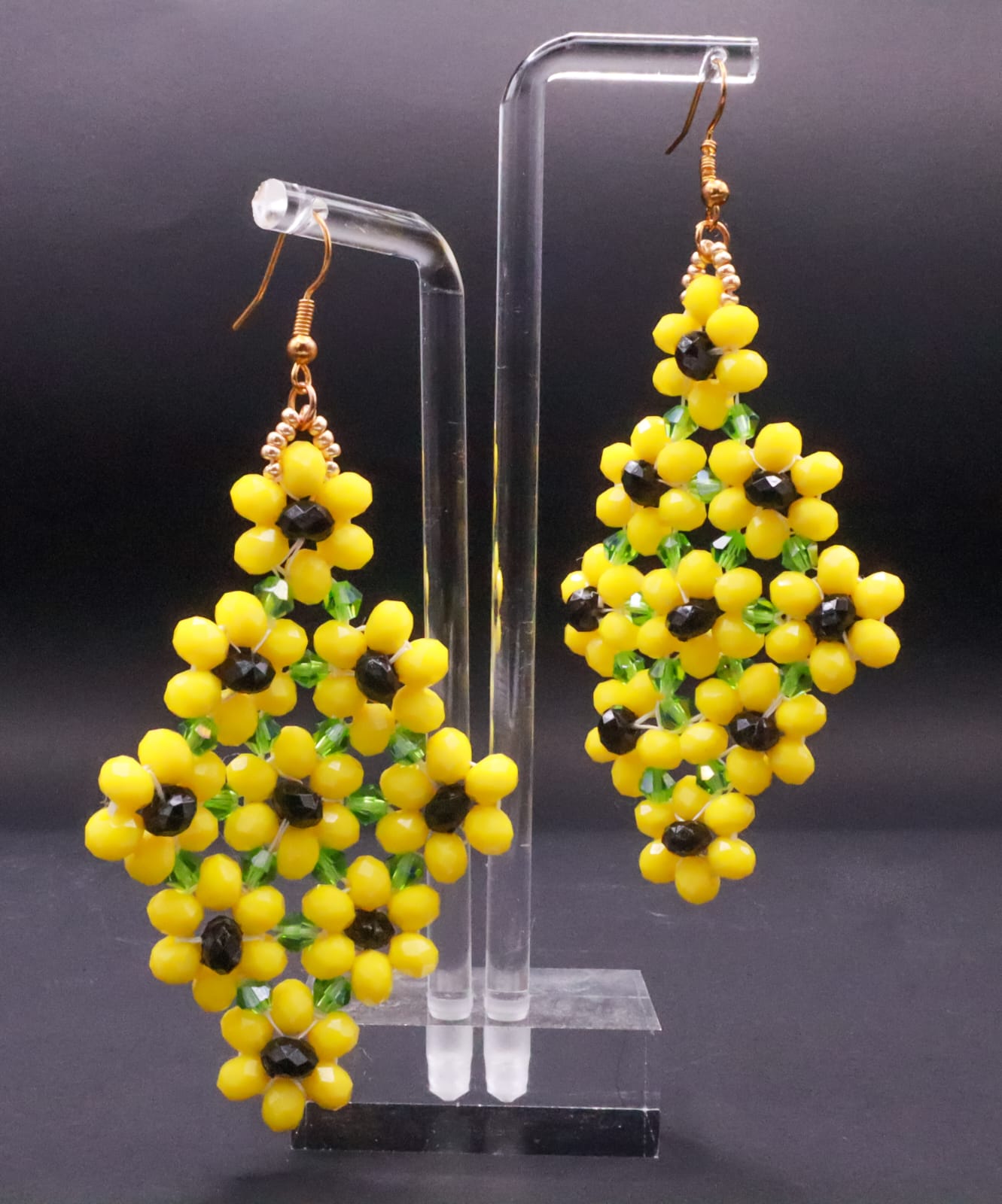 Sunflower gorgeous earrings