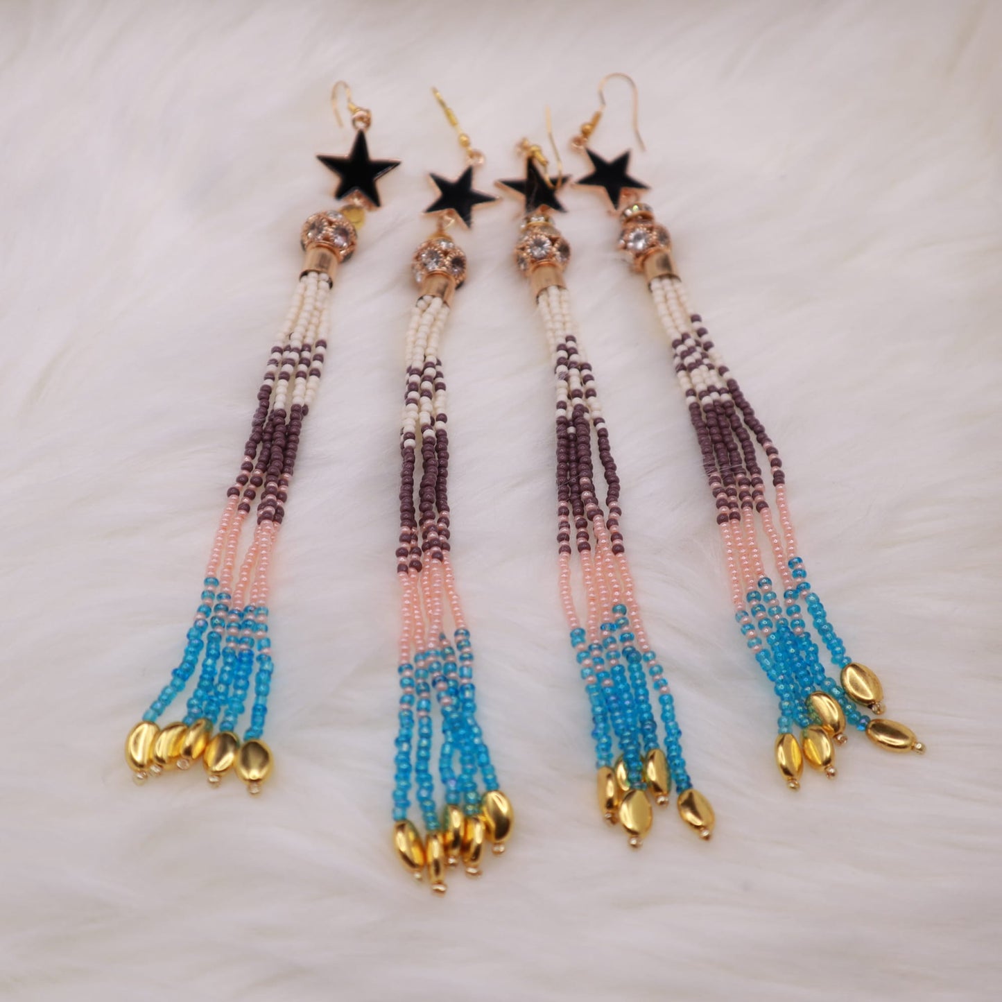 Star Tassel earrings