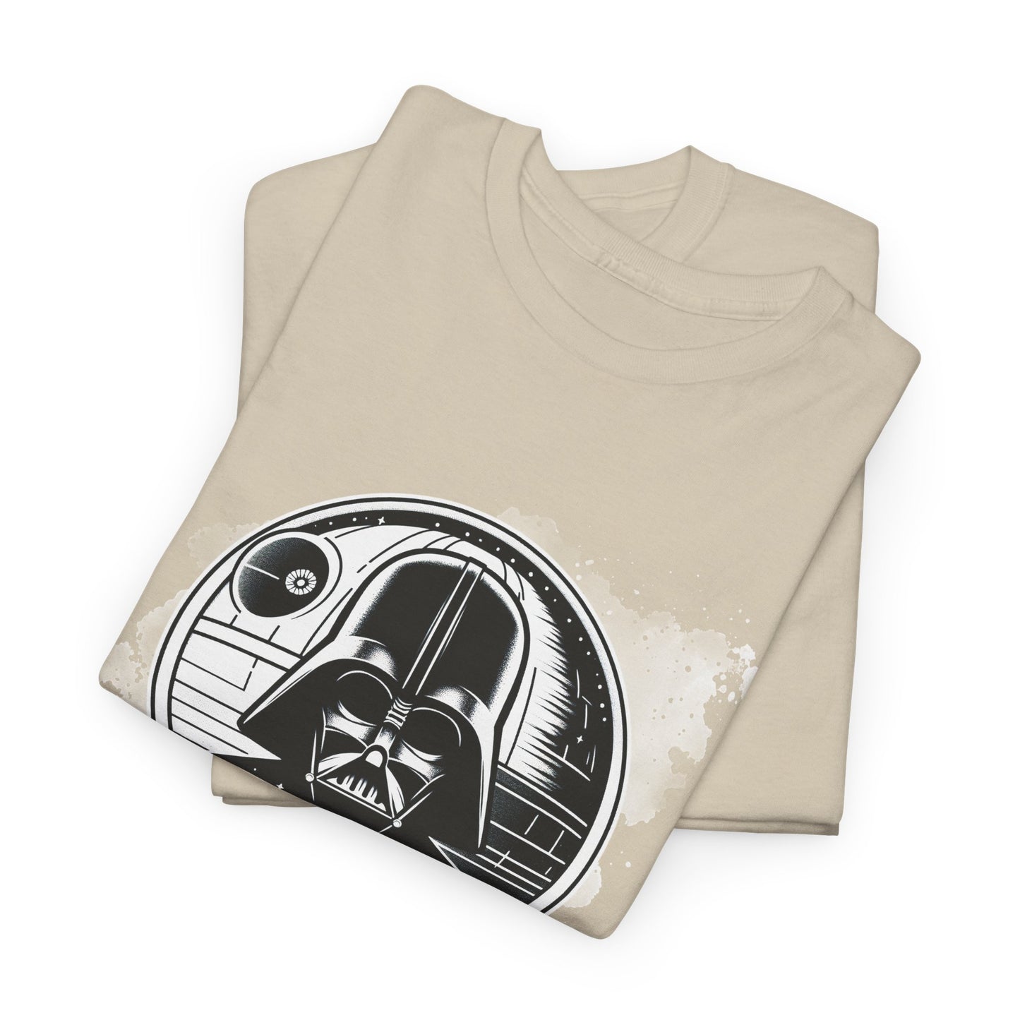 Dark Lord's Domain: Vader & Death Star Unisex Heavy Cotton Tee