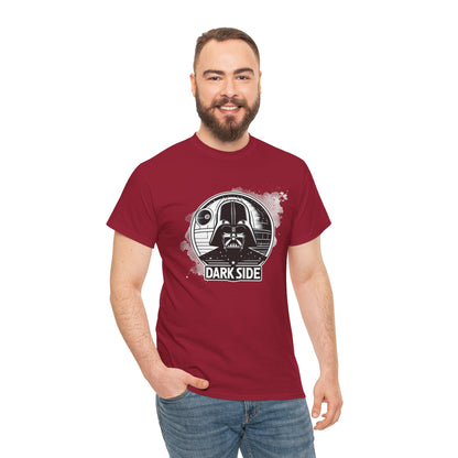 Dark Lord's Domain: Vader & Death Star Unisex Heavy Cotton Tee