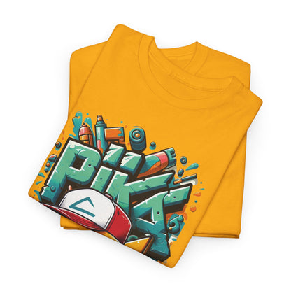 Pika Pika graffiti Unisex Heavy cotton Tee