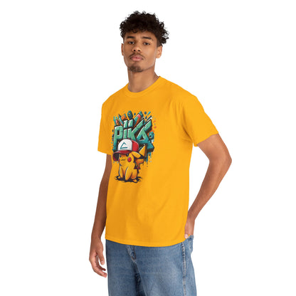 Pika Pika graffiti Unisex Heavy cotton Tee