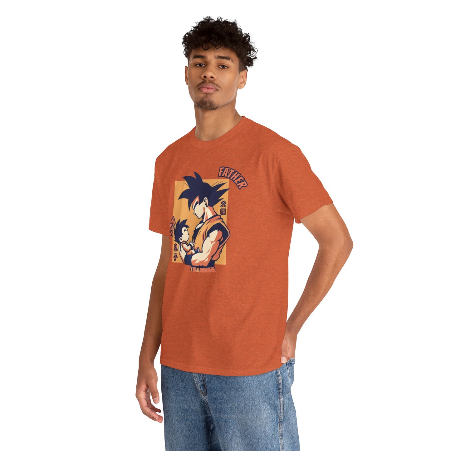 Saiyan Daddy Duty-Diaper Changes Saga, Unisex Heavy Cotton Tee