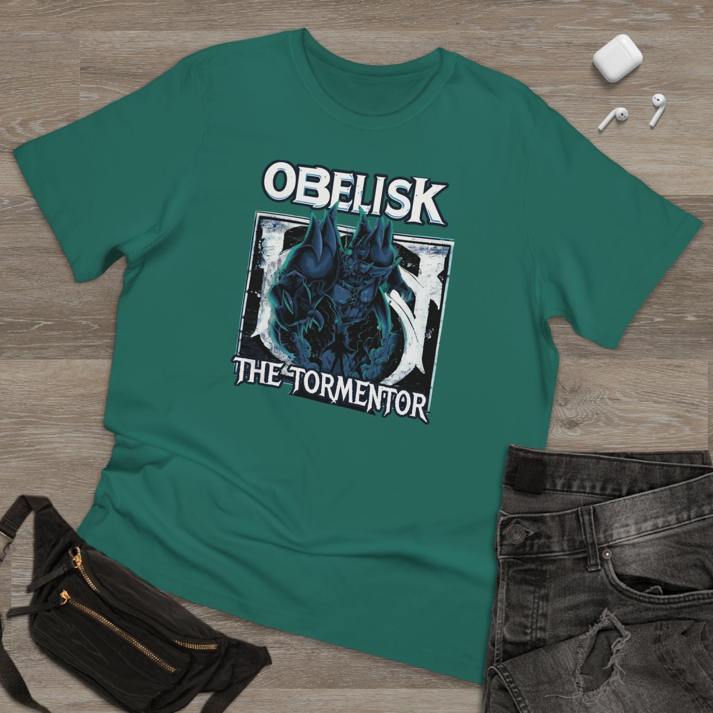 Obelisk the Tormentor: Power Unleashed Graphic Tee Unisex Deluxe T-shirt