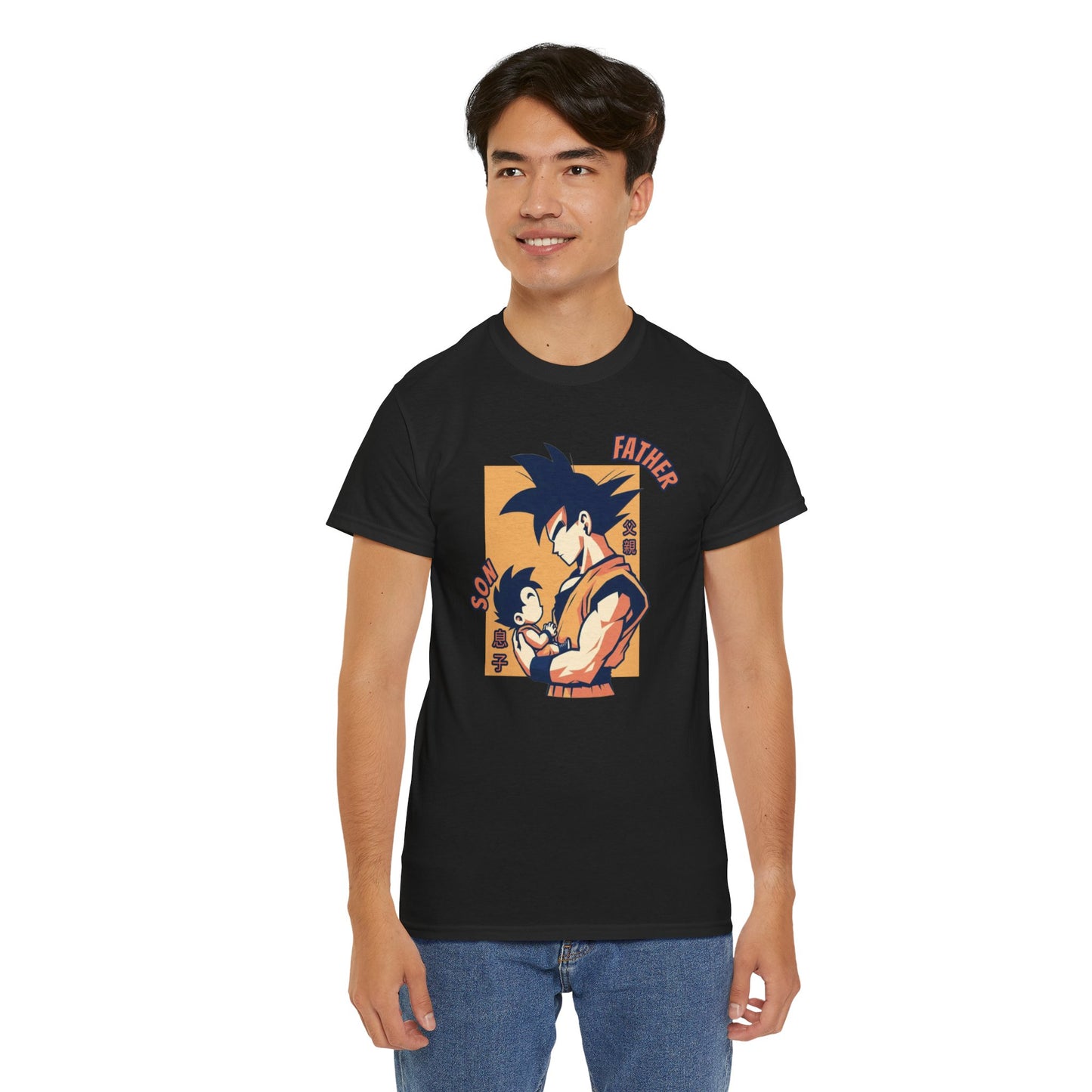 Saiyan Daddy Duty-Diaper Changes Saga, Unisex Heavy Cotton Tee