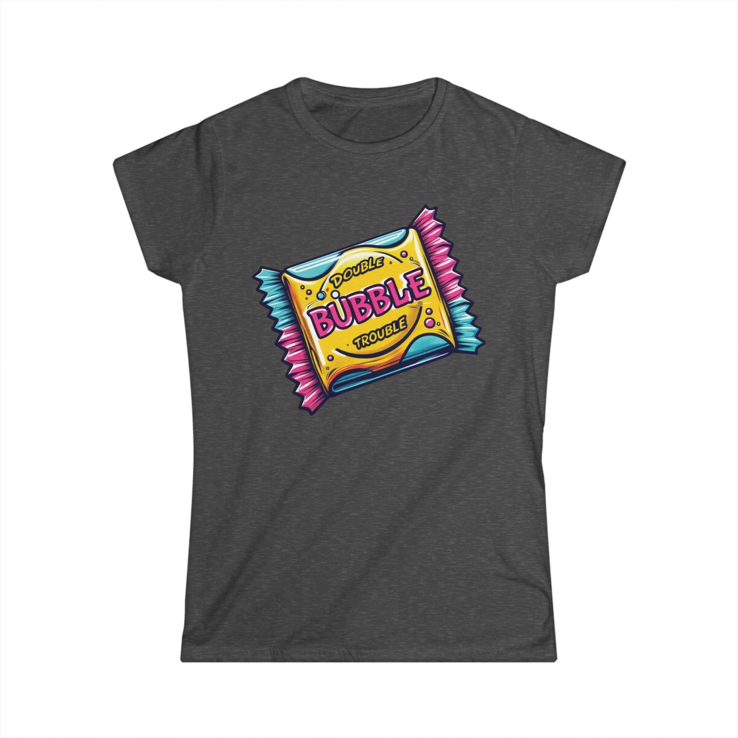 Double Bubble Trouble Women's Softstyle Tee