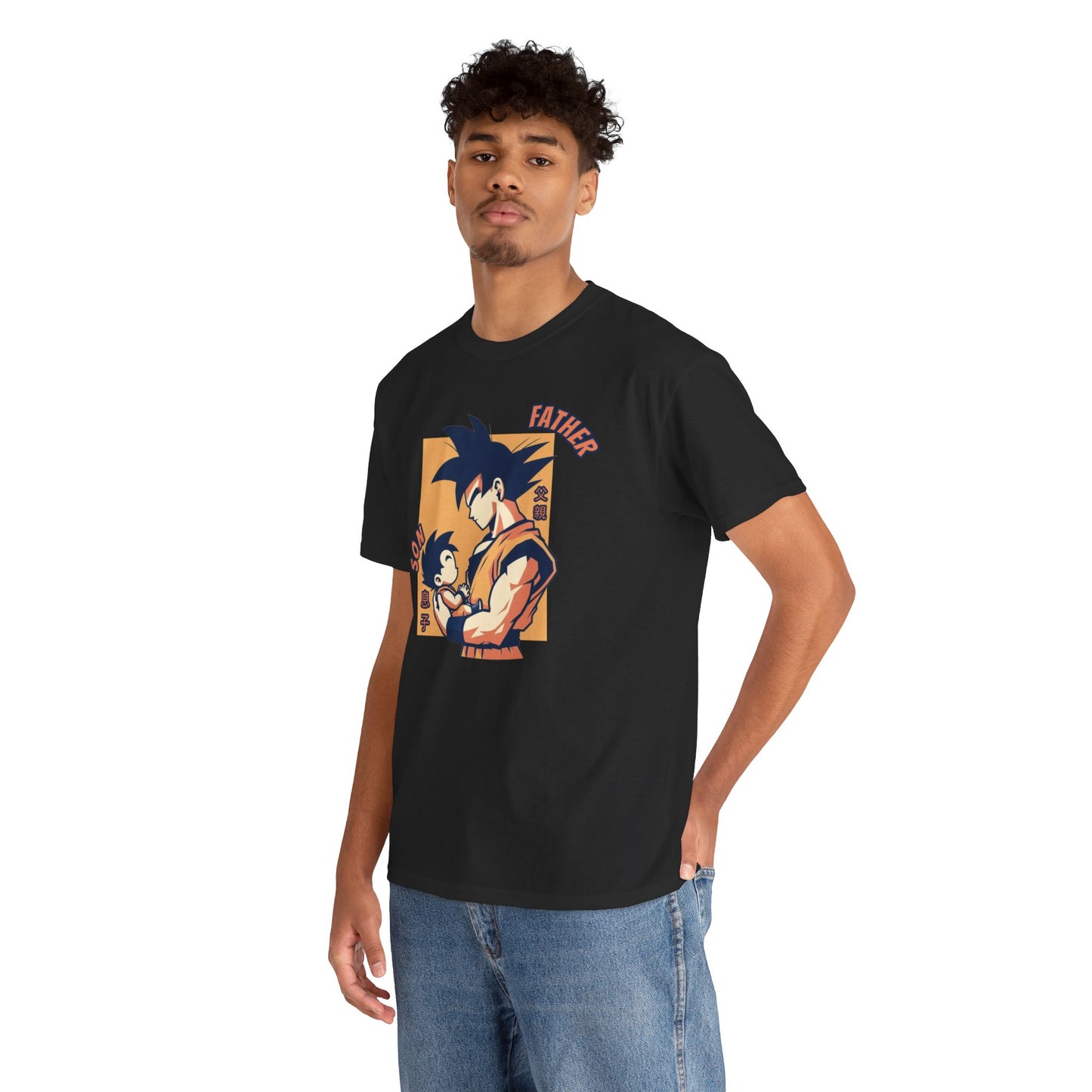 Saiyan Daddy Duty-Diaper Changes Saga, Unisex Heavy Cotton Tee