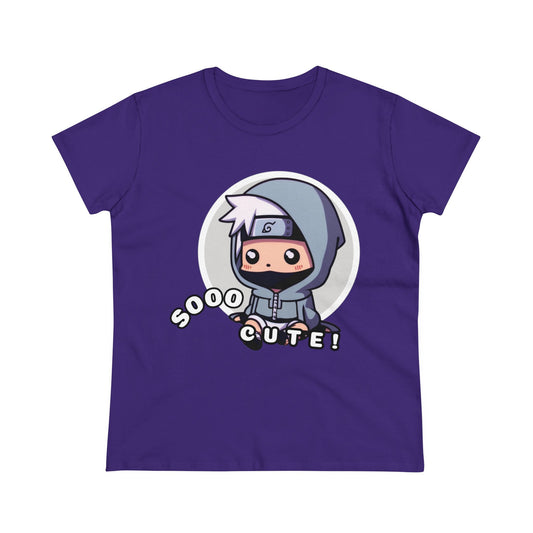 Cute Edition: Copy ninja technique; mini shadow clone jutsu, Women's Cotton Graphic Tee