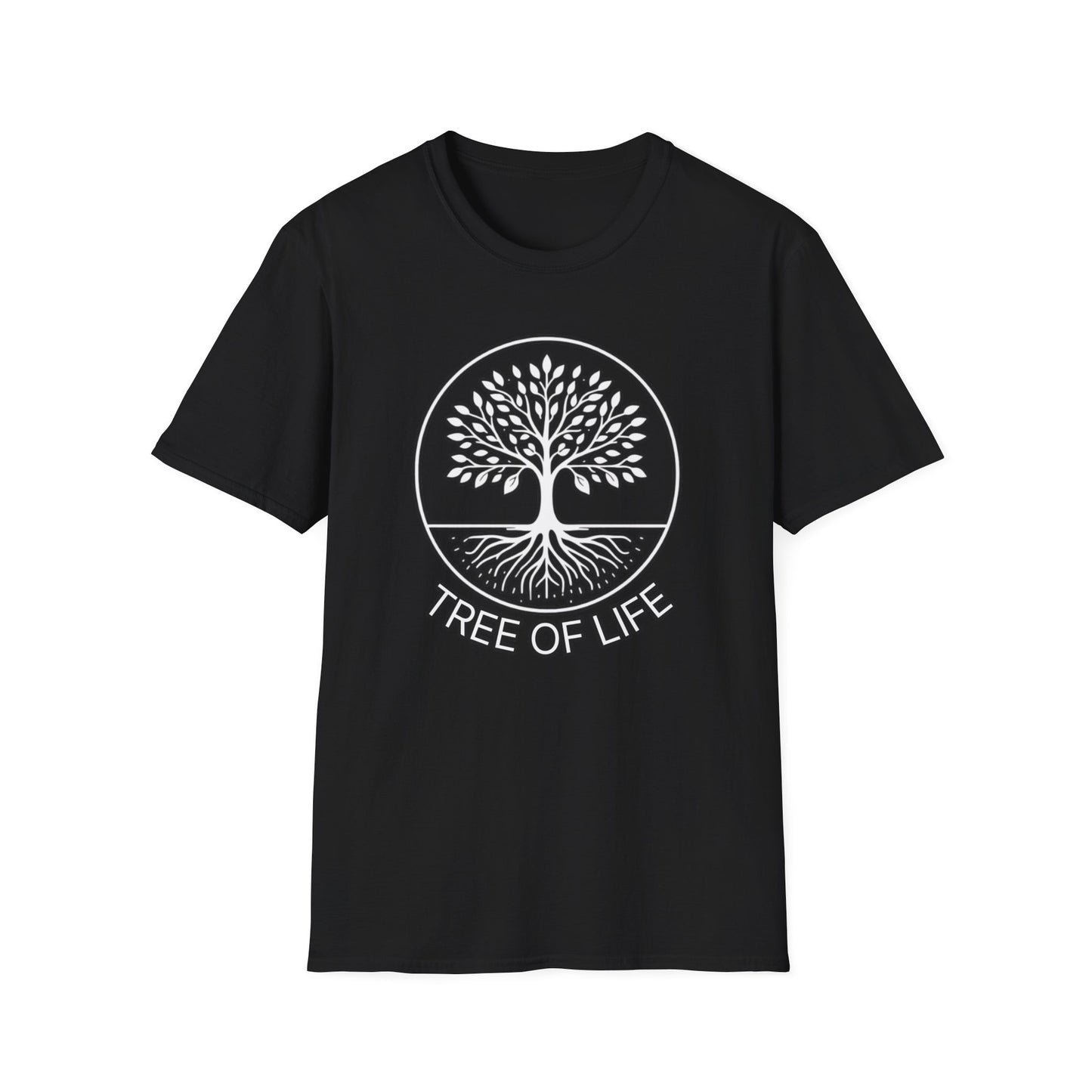 Roots of Balance: Unisex Tree of Life Essence Cotton Tee