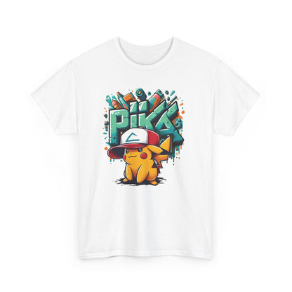 Pika Pika graffiti Unisex Heavy cotton Tee