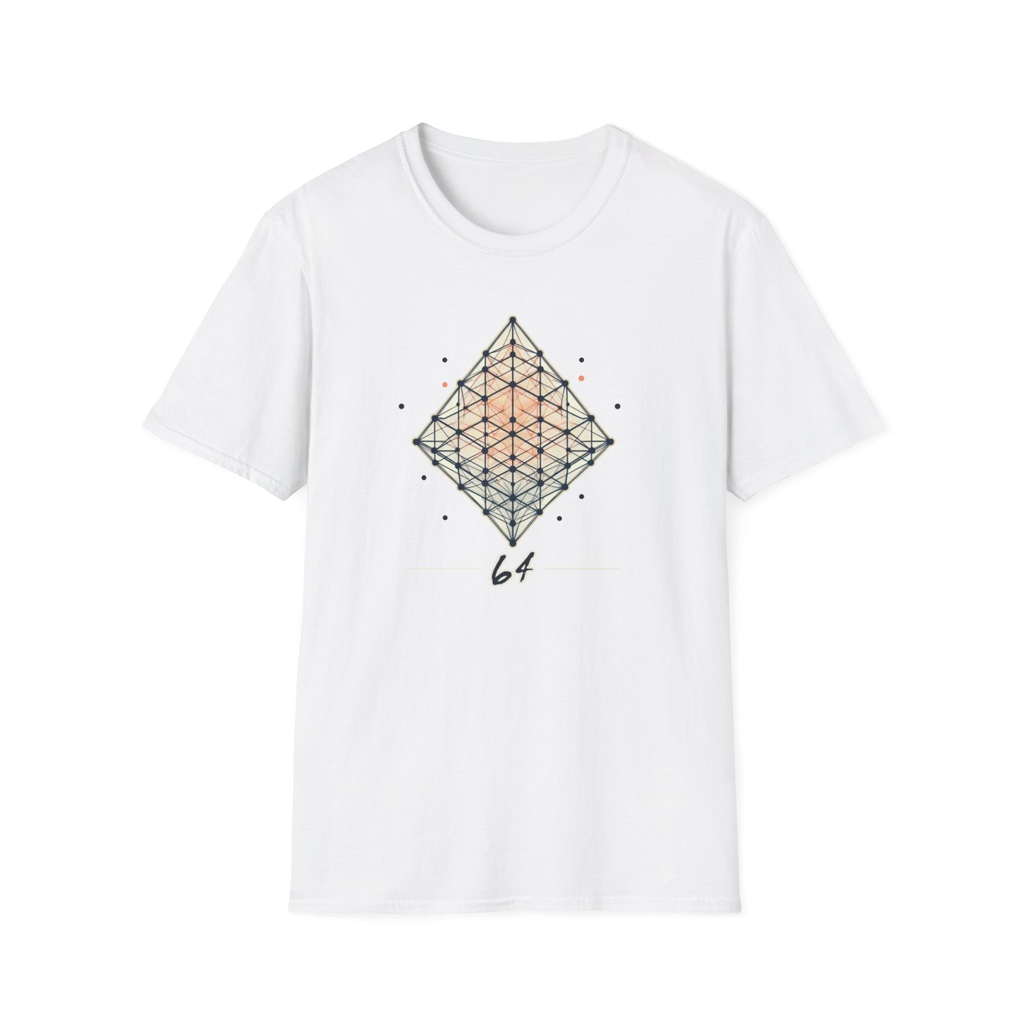 Sacred Number 64 Unisex Cotton Graphic Tee