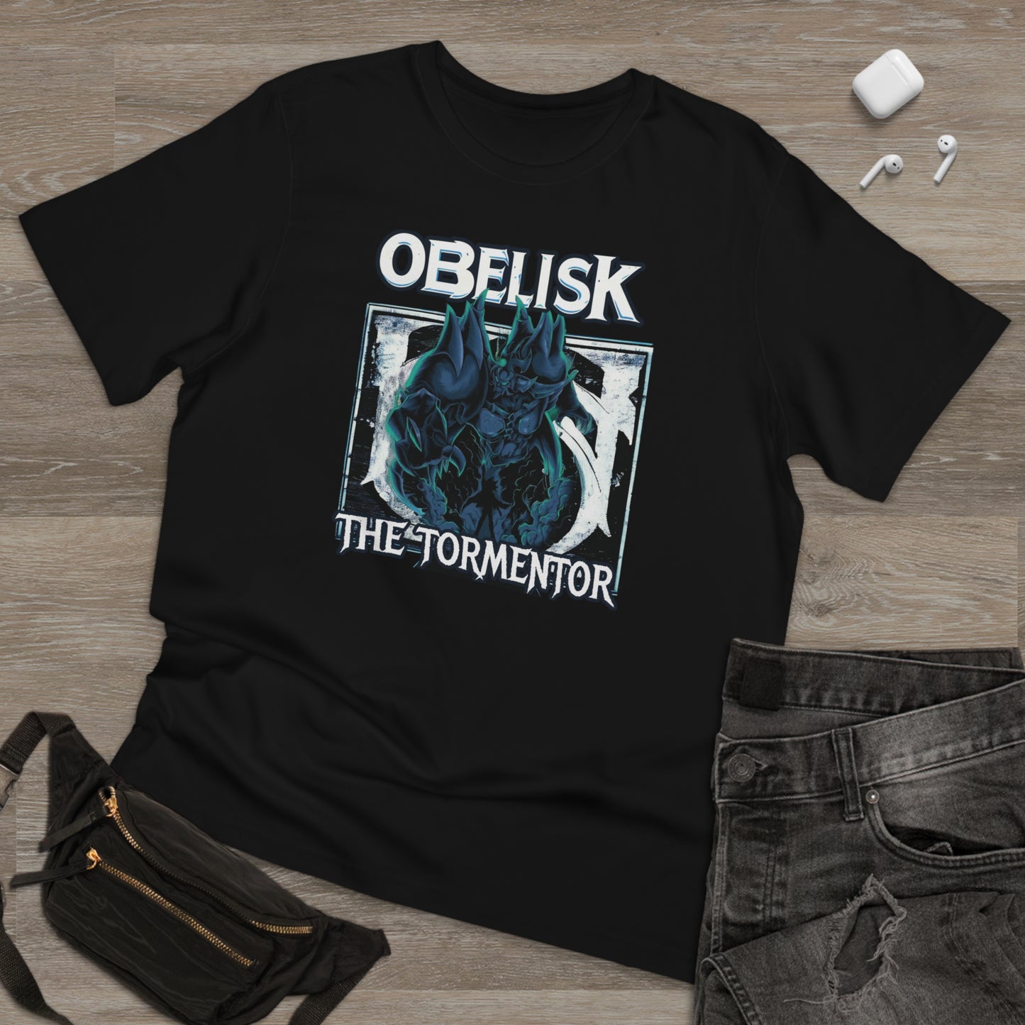 Obelisk the Tormentor: Power Unleashed Graphic Tee Unisex Deluxe T-shirt