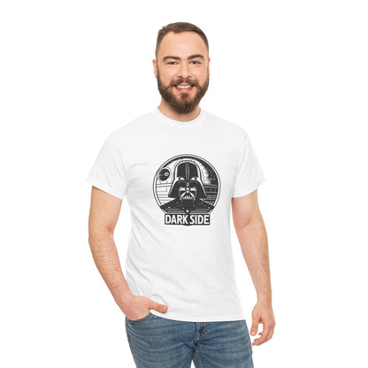 Dark Lord's Domain: Vader & Death Star Unisex Heavy Cotton Tee