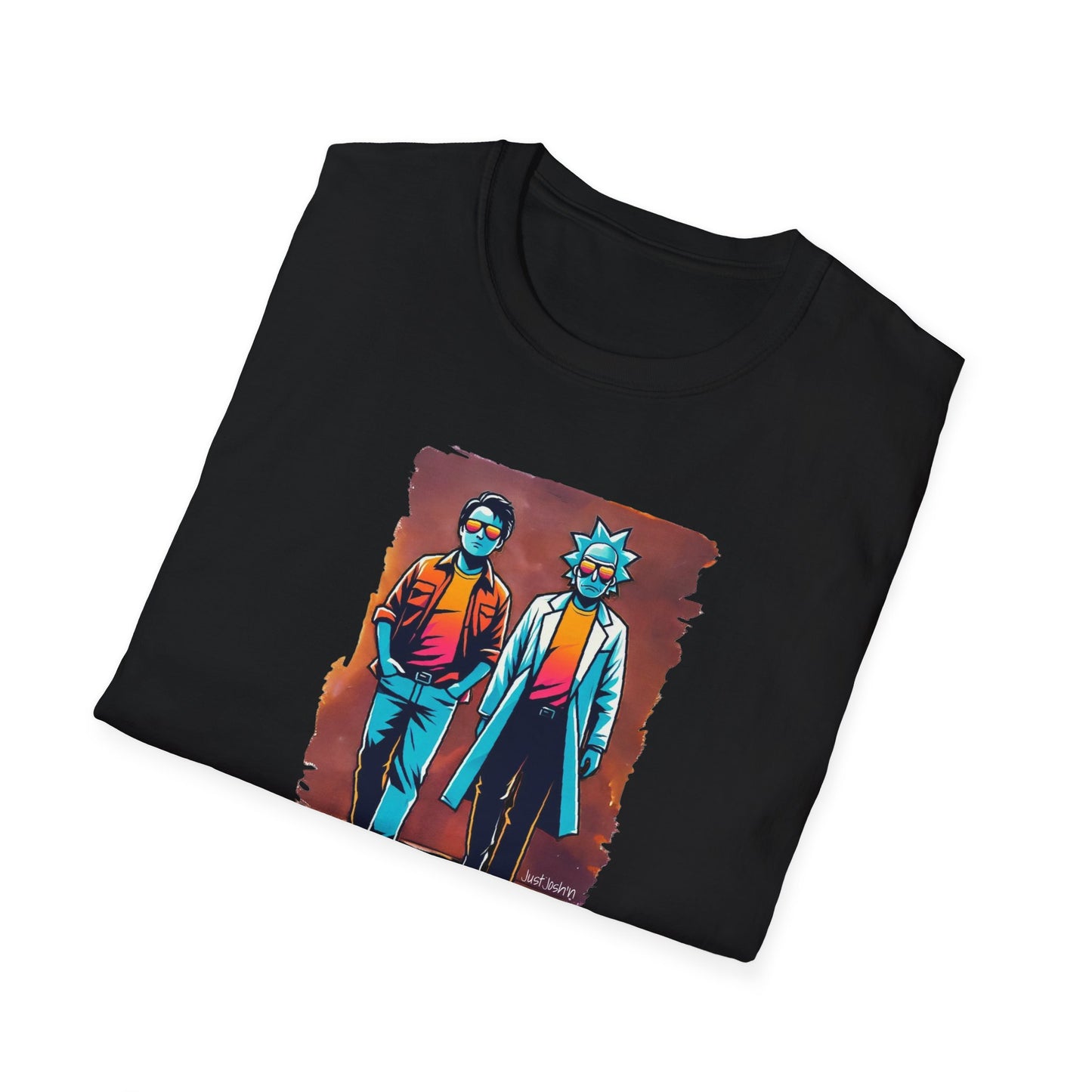 Time-Traveling Duo: Excellent Wardrobe Adventure, Stay McFly with our unisex graphic T-shirt